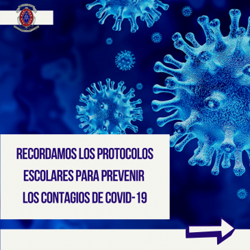Recordamos los protocolos por la pandemia de COVID-19