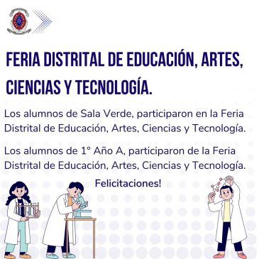 Feria Distrital de Educación, Arte, Ciencias y Tecnología