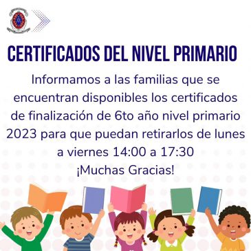 Certificados Primario