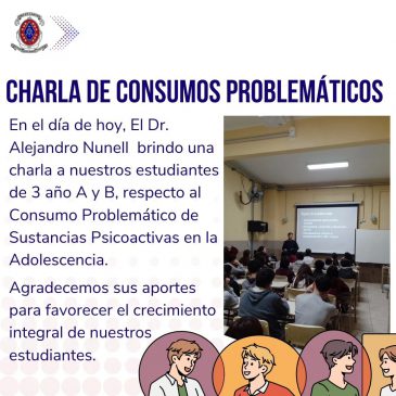 Charla de Consumos Problemáticos