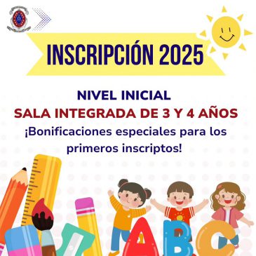 Inscripciones 2025 Nivel Inicial